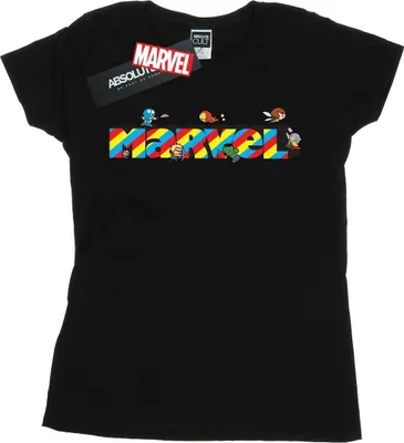 Produktbild von Marvel - "Marvel" T-Shirt für Damen BI24948 (L) (Schwarz)