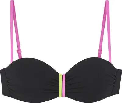 Produktbild von Buffalo Bügel-Bandeau-Bikini-Top Pop schwarz Größe 36 Cup D