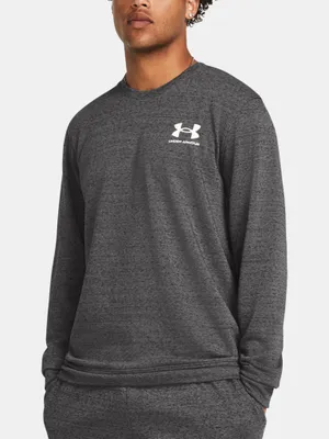 Produktbild von Under Armour Ua Rival Terry Lc Crew-Graues Sweatshirt 1370404-025__MD