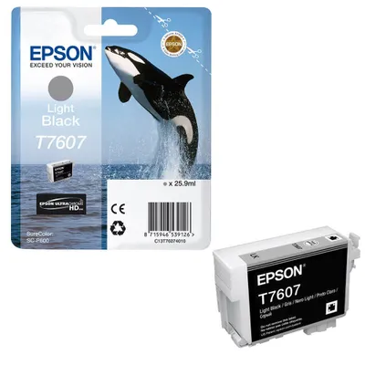 Immagine prodotto di Epson T7607 - Schwarz - Original - Blisterverpackung - Tintenpatrone (C13T76074010)