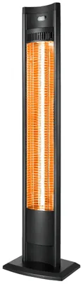 Produktbild von WALTER Professional Infrarot Standheizstrahler 2000 W, Hightech Wärmestrahler für Garten und Terrasse, Infrarot Heizstrahler, energieeffiziente Karbon-Infrarot Technologie, mit Fernbedienung