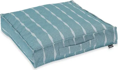 Produktbild von H.O.C.K. Loana Outdoor Matratzenkissen 50x50x10cm col. 100 aqua türkis petrol sunny