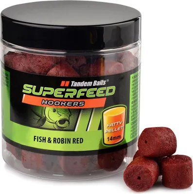 Produktbild von SuperFeed Karpfenhaken Fettpellet 14mm/150g Fish&Robin Red