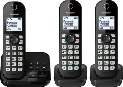 Produktbild von Panasonic KX-TGC463GB schwarz
