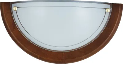 Image de Applique semi plafond pour salle de bain E27 chêne Ufo 5407 Rabalux