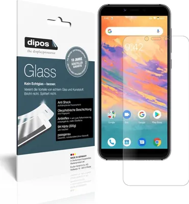 Obrázok produktu pre 2x ochranná fólia pre Umidigi A3S matná - anti-shock 9H fólia dipos Glass plastové sklo
