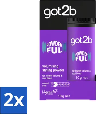 Produktbild von Got2B - Stylingpuder - Powderful - 10 g - Vorteilspack - 2 Stücke