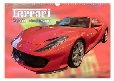 Produktbild von Ferrari - Synonym für Motorsport (Wandkalender 2026 DIN A3 quer), CALVENDO Monatskalender