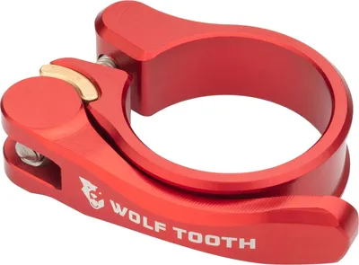 Produktbild von Wolf Tooth Schnellspann-Sattelklemme, 38.6mm, red