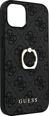 Produktbild von Etui Guess Guhcp13X4Gmrgr Na Iphone 13 Pro Max - Szare Hardcase 4G Mit Ring Stand