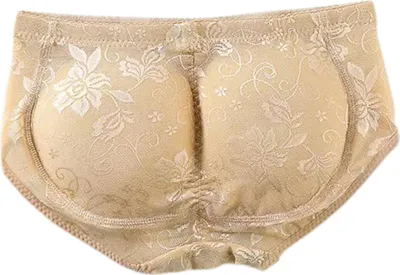 Produktbild von Damen Unterhose Fake Buttock Low Waist Bauchkontrolle Po Lifted Nahtlos Weich Atmungsaktiv Elastisch Po Lifter Body Shaper Höschen Gepolsterte Unterwäsche