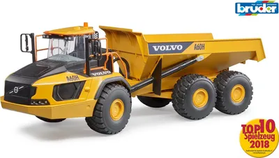 Obrázek produktu pro BRUDER Volvo Hauler A60H, Sklápěč, 3 rok/roky, ABS (akrylonitril-butadien-styren), Černá, Oranžová