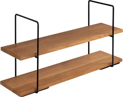 Produktbild von APS 33301 2-stufige Etagère PERFECTO LARGE, bestehend aus 2 Buffetständern und 2 Buffetbrettern aus Eichenholz