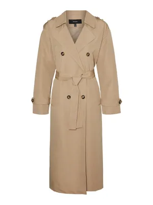 Produktbild von Vero Moda Chloe Long Trenchcoat Beige L Frau Beige L