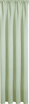 Produktbild von Gerster Schal mit Tunneldurchzug und Kräuselband Uni B = 140 x H =245 cmTransparent We Uni mint