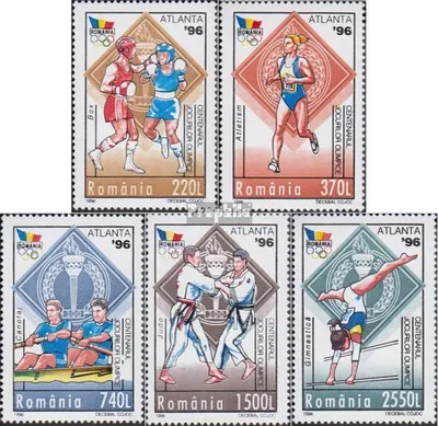 Produktbild von Briefmarken Rumänien 1996 Mi 5195-5199 (kompl.Ausg.) postfrisch 100Jahre IOC