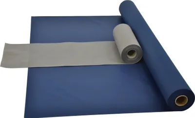 Produktbild von Sensalux Kombi-Set 1 Tischdeckenrolle 1m x 25m blau + Tischläufer 30cm grau