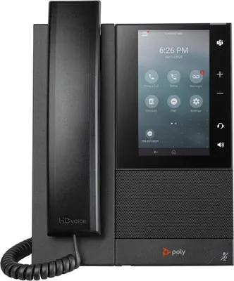 Productafbeelding van Poly CCX 505 Mediatelefoon met handset 2200-49735-025