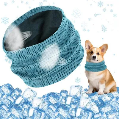 Produktbild von Famanu Kühlhalsband für Hunde - kühlendes Material, 35 x 11 cm