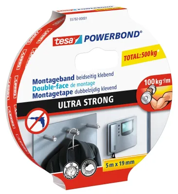 Zdjęcie produktu dla Taśma montażowa Powerbond Ultra Strong 19mmx5m opakowanie 10 sztuk