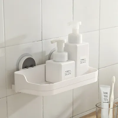 Produktbild von Creliv Duschablage »Badaccessoires, einfache & schnelle Montage OHNE Bohren, Badorganizer, Duschkorb, Wandregal, Duschregal, « Multifunktionales Aufbewahrung-Gestell an der Wand, passt vielen täglichen Lebensartikel