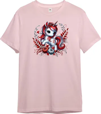 Produktbild von PAULGOS Kinder T-Shirt, Einhorn mit Blumen