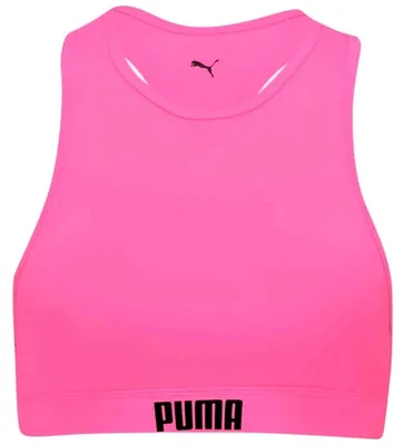 Produktbild von PUMA SWIM GIRLS RACERBACK BIKINI SE fluo pink 128