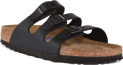 Immagine prodotto di Birkenstock Florida Sandalo donna con tre cinturini Birko Flor Nero - 9 UK - 43 EU - 12/12.5 US / Nero