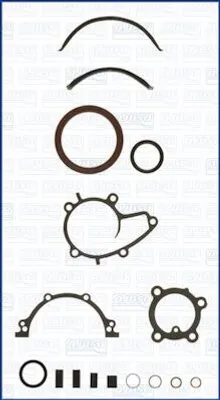 Produktbild von AJUSA 54057500 Dichtungssatz Kurbelgehäuse für NISSAN PRIMERA (P11) PRIMERA Hatchback (P11) ALMERA I Hatchback (N15) PRIMERA (P10) PRIMERA Traveller