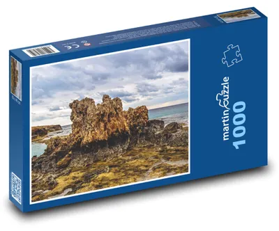 Zdjęcie produktu dla Puzzle 1000 Skaliste wybrzeże z morzem - martinpuzzle