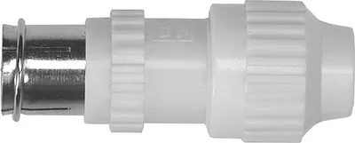 Produktbild von Axing CFS02000, F-Typ, F, Männlich, Edelstahl, 100 Stück(e)
