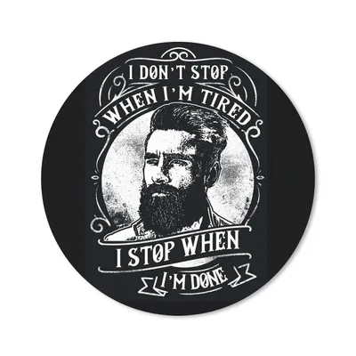 Produktbild von MuchoWow® Mauspad Mousepad Mancave - Männer - Vintage - Zitat 20x20 cm - Mousepads - Maus Mat - Pad - Mausunterlage - Schreibtischmatte