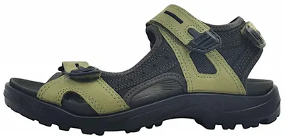 Immagine prodotto di Ecco Offroad Yucatan M, sandali da uomo, scarpe da trekking, colore verde, adatti al tempo libero