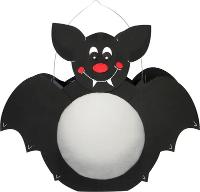 Produktbild von Laternen Bastelset Fledermaus von Prell, 6 Stück vorgestanzt