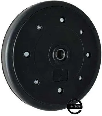 Produktbild von SÄERRAD, Scheibe, aufpressbares flexibles Rad Kunststoffgummirad Ø 250 mm / Ø 20 mm (250PPG)