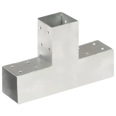 Image de Vidaxl-Pfahl-Verbindung T-Form 71x71 mm zingué Metall