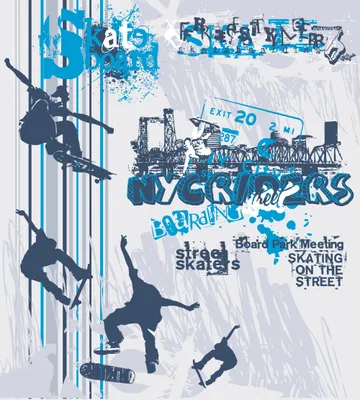 Produktbild von Fototapete - Skate 225x250cm - Vliestapete
