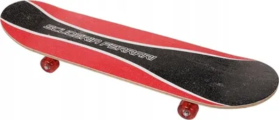 Produktbild von Ferrari 31 "X8 7 Lagen Holz-Skateboard FBW19 | Transparente PVC-Räder 50x36 mm | Empfohlenes Alter des Kindes: 3-10 Jahre | Maximale Belastung 50 kg