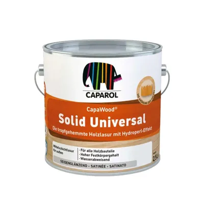 Produktbild von Caparol Capadur UniversalLasur 2,5 Liter Farbwahl, Farbe:Teak