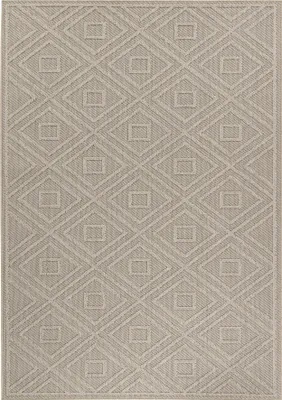 Immagine prodotto di 80x250 cm Tappeto a pezzi Patara 4956 Beige - per esterni e per la casa