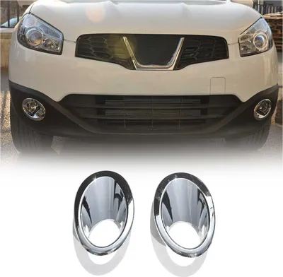 Obrázok produktu pre Obvod rámu hmlového svetla pre Nissan Qashqai +2 2008-2014 chróm ABS 2x