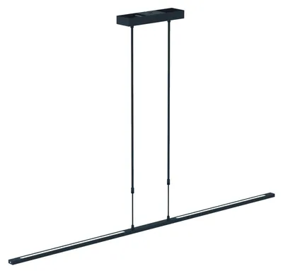 Immagine prodotto di Steinhauer - lampada a sospensione - Zelena LED - nero - plastica metallo - lampada di design - LED - 7971ZW