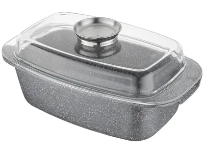 Produktbild von Rechteckige Lava-Bratform mit Deckel Aroma 32cm Florina