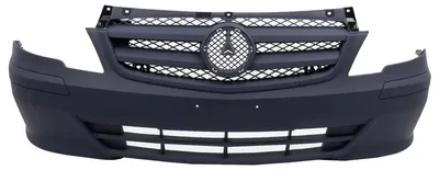 Imagen del producto de Paragolpes delantero para Mercedes Clase V, Vito, Viano, modelo W639, versión restyling (rediseñada) de 2010 a 2014.