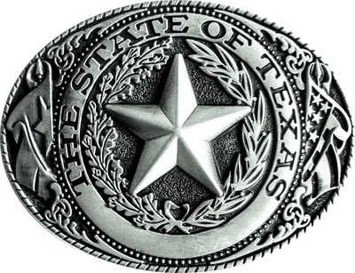 Produktbild von Western Buckle Gürtelschnalle Biker Cowboy »GS-438« The State of Texas