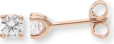 Produktbild von JuwelmaLux Ohrstecker 925 Silber roségold plattiert mit Zirkonia JL10-06-1778
