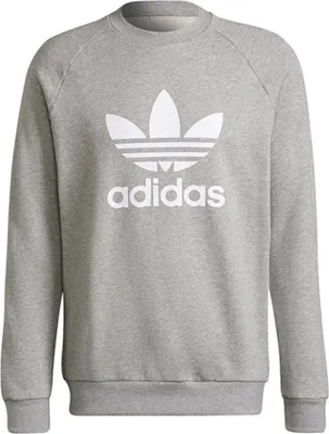 Obrázek produktu pro adidas adicolor Classics Trefoil Crew - Herren Pullover Sweatshirt Grau H06650 , L