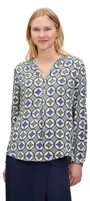 Produktbild von Cartoon Damen Casual-Bluse mit Knöpfen 34, Blau/Grün
