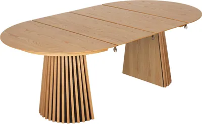 Produktbild von Esstisch Oria Natur Oak oval 120/210 x 120 cm -