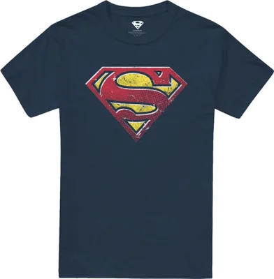 Produktbild von Superman - T-Shirt Logo für Herren TV2742 (S) (Marineblau)
